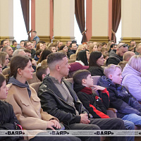 В Минском суворовском военном училище прошёл день открытых дверей