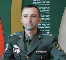Гвардии полковник Сергей Суховило, заместитель командира по ИР — начальник отделения ИР 38‑й Брестской отдельной гвардейской десантно-штурмовой бригады