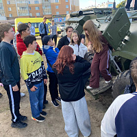 Военнослужащие 103 овдбр организовали выставку для жителей г. Гомеля