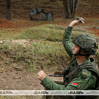 Занятия с курсантами Военной академии по огневой подготовке