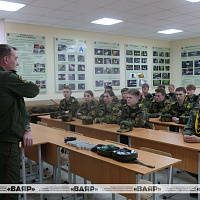 Финальный день смотра конкурса на лучший военно-патриотический клуб Вооружённых Сил