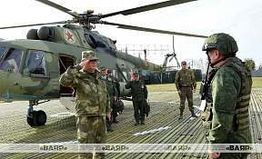 Генерал-майоры Павел Муравейко и Леонид Касинский посетили районы выполнения задач в ходе ССУ