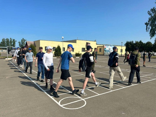 Учебно-полевой сбор с учащимися средних школ города Жодино