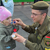 Торжественный ритуал чествования военнослужащих, выслуживших установленные сроки срочной военной службы, состоялся в 60 опс