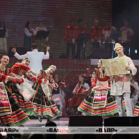 Артисты в погонах выступили в Минске с концертной программой «От классики до рока: Ностальгия!»