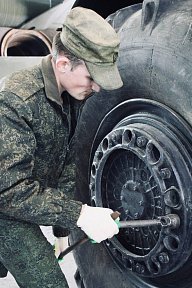 В 36 дмостбр завершился перевод вооружения, военной и специальной техники на летний режим эксплуатации