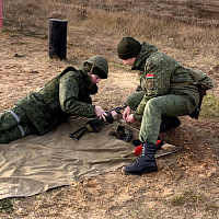 Выполнили упражнение начальных стрельб