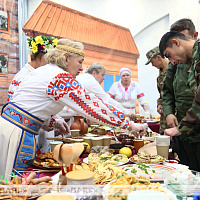День белорусской национальной культуры организован для военнослужащих, принимающих участие в специальном учении ОДКБ «Барьер-2026»