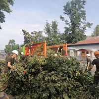Белорусские военные продолжают оказывать помощь населению