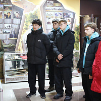 Военную академию посетили учащиеся Национального детского технопарка