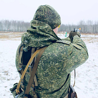 Занятие по огневой подготовке с военнослужащими 36 дмостбр