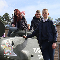 Школьники посетили Военную академию Республики Беларусь