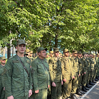 В воинских частях и соединениях прошли торжественные митинги, посвящённые началу нового учебного полугодия