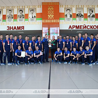  Сборная Вооружённых Сил Беларуси, занявшая второе место на IV военно-спортивных играх, вернулась на Родину