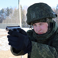 С курсантами Военной академии прошли занятия по огневой подготовке