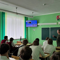Представители военного факультета в БГАА провели профориентационную работу
