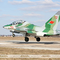 На аэродроме 116-й гвардейской штурмовой авиабазы прошли плановые полеты