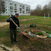 Воины 19 омбр навели порядок на территориях и объектах Заслоновского гарнизона