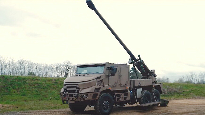 KNDS France предлагает 155-мм самоходные гаубицы CAESAR ВС Малайзии