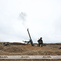  Стрельба штатным снарядом из минометов 2Б23 «Нона-М1» и 2С12 «Сани»