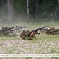 Открытие республиканского финала военно-патриотической игры «Зарничка»