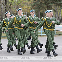 На базе бригады специального назначения прошёл районный этап военно-патриотической игры «Орлёнок»