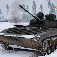 Занятия по тактической подготовке с курсантами Военной академии Беларуси