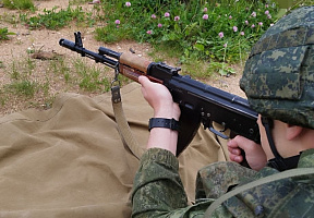 В противоминном центре Вооружённых Сил прошли занятия по огневой подготовке