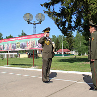 Личный состав нового пополнения воинских частей войск связи принял Военную присягу