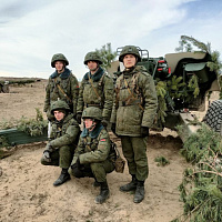 В поле – «боги войны»