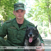 Военно-профессиональный конкурс на лучшего специалиста служебного собаководства Вооружённых Сил «Верный друг»