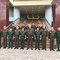 Белорусская военная делегация во главе с начальником Военной академии находится с рабочим визитом во Вьетнаме