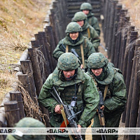 Двухстороннее батальонное тактическое учение с подразделениями 38 одшбр и 103 овдбр