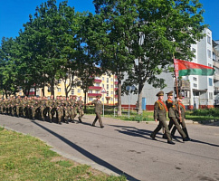 Гвардейцы приняли участие в торжественных мероприятиях в День Независимости