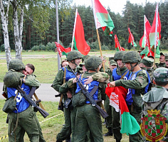 Победа белорусской команды в «Военизированной эстафете»