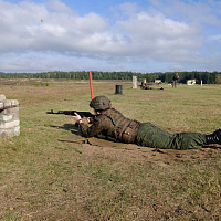 Занятие по огневой подготовке проведено с личным составом 361 боо (ЦОВУ)