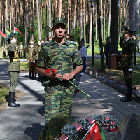 Митинг-реквием в мемориальном комплексе «Тростенец»