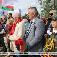  В Гродно прошёл торжественный митинг, посвящённый Дню народного единства
