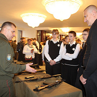 Военно-патриотическая акция «Готовы Родине служить!» прошла в Витебске