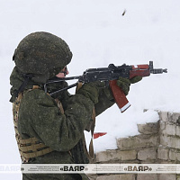 Занятия по огневой подготовке с военнослужащими 120 омбр