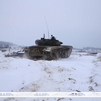 Подготовка к состязаниям на лучший танковый экипаж