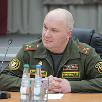 Сбор с офицерами органов идеологической работы Западного оперативного командования	