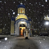 Гвардейцы окунулись в купель на Крещение