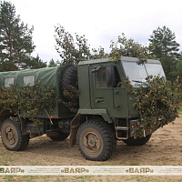 Полевые выходы подразделений 350-й группы артиллерии 6 омбр и 111 абр