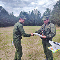 Чествовали увольняемых в запас