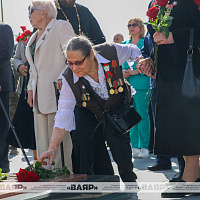 Акция «Никто не забыт, ничто не забыто», приуроченная к 85-й годовщине со дня начала блокады Ленинграда