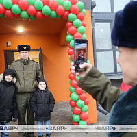 Военнослужащим Осиповичского гарнизона вручили ключи от арендных квартир