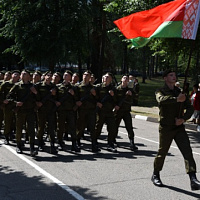 Торжественные мероприятия по случаю Дня Независимости в 72 ОУЦ