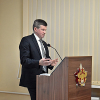 В Научно-исследовательском институте Вооружённых Сил Республики Беларусь состоялась встреча с Сергеем Шлычковым