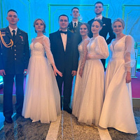 Курсанты Военной академии побывали на балу